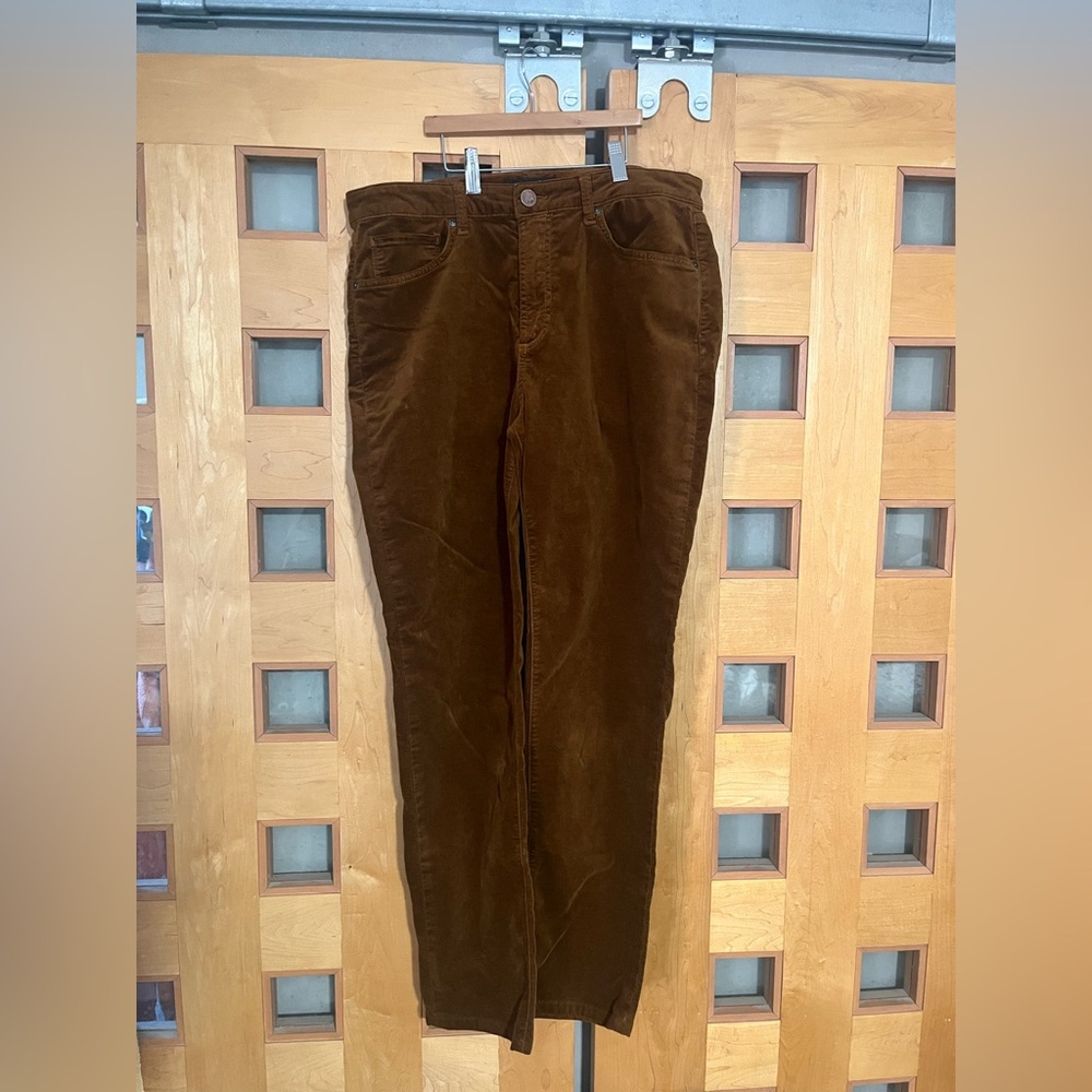 Monfrere Brando Velvet Toffee Pants, USA, 34